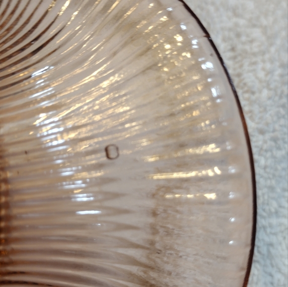 PINK Depression Glass Candlestick holder - Picture 7 of 7